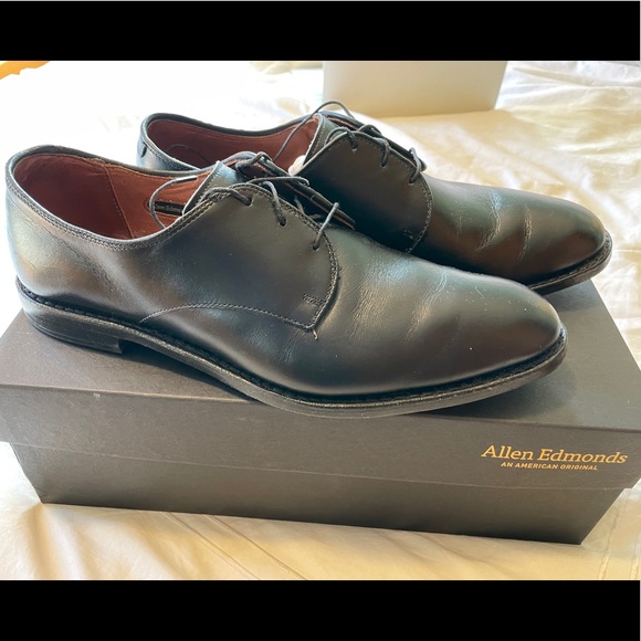Allen Edmonds Kenilworth Derby - Black 10.5D - Picture 1 of 5